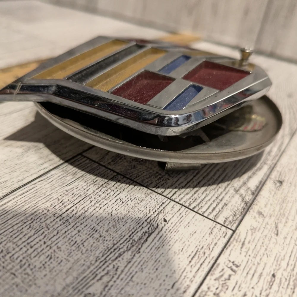Cadillac Emblem Wall Decor - Red, Yellow, Blue - Picture 4 of 7